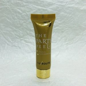 The Route THE PARTY PEEL Golden Illuminizing Peel 8mL/ .27 oz Travel Mini SEALED